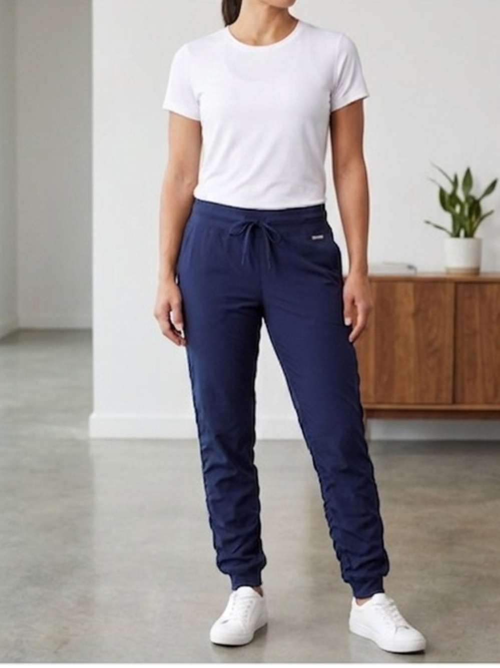 Kirkland Navy Drawstring Active Pants